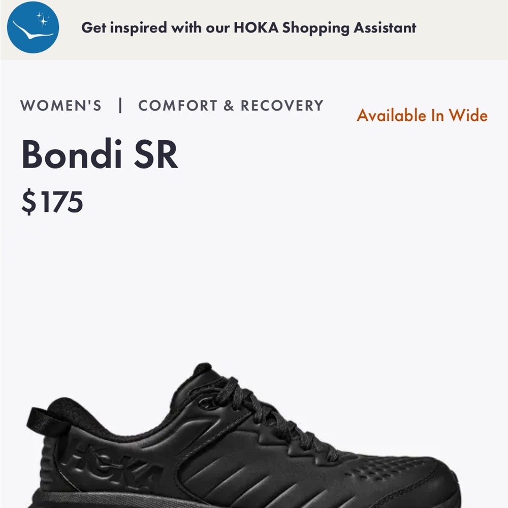 Hoka Women’s Black Running Shoes